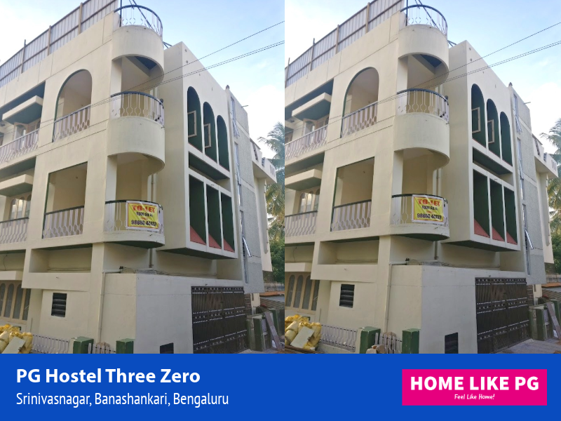 Home Like PG | PG Hostel Three Zero