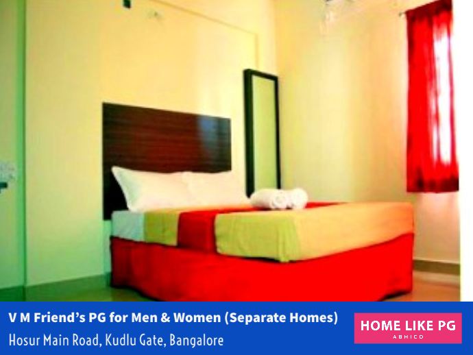Home Like PG | V M Friend's PG for Men & Women (Separate Homes)