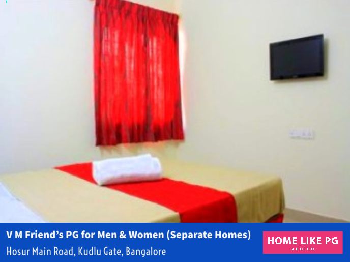 Home Like PG | V M Friend's PG for Men & Women (Separate Homes)