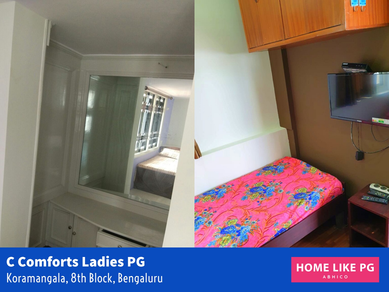 Home Like PG | C Comforts Ladies PG