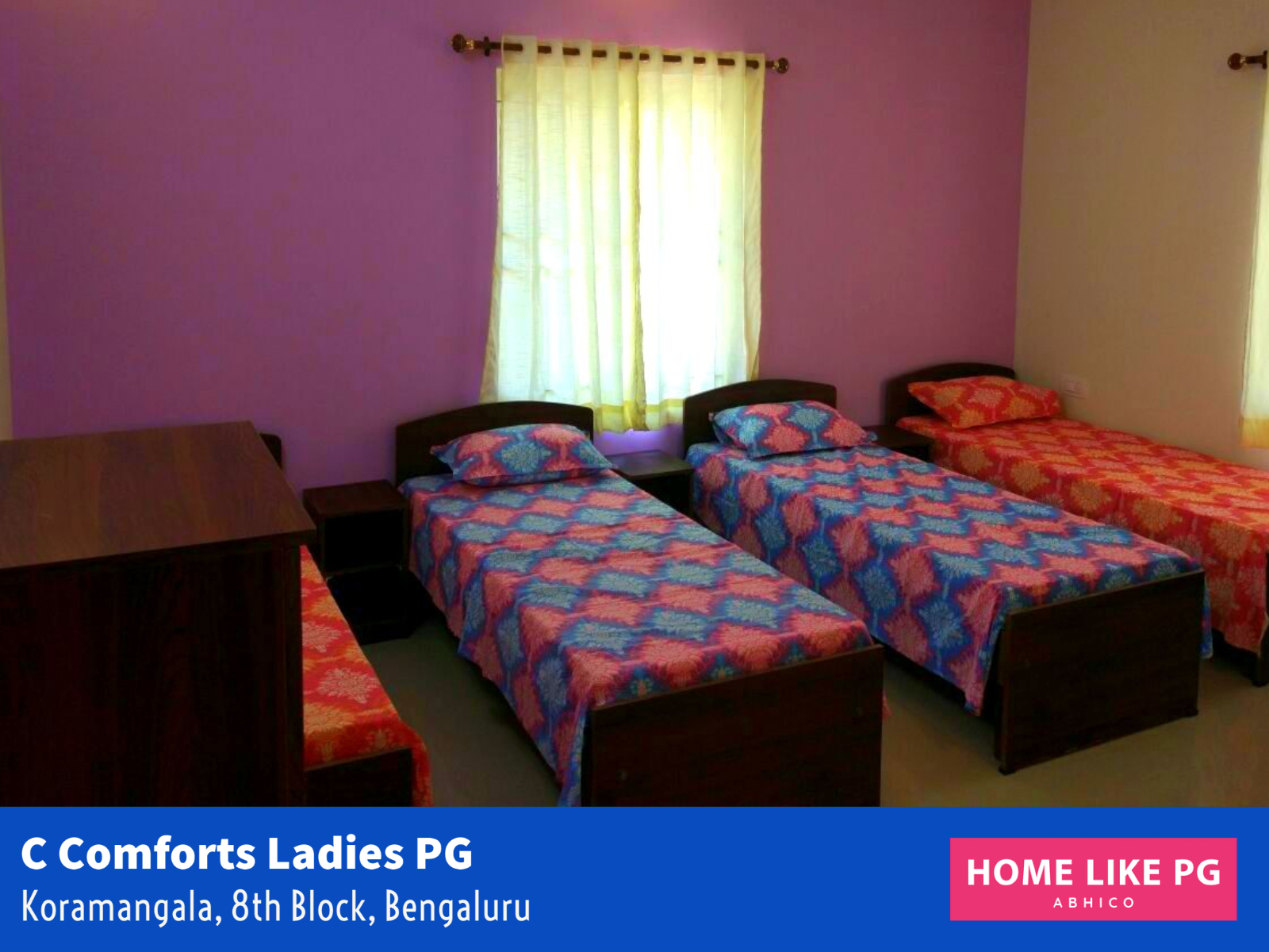 Home Like PG | C Comforts Ladies PG