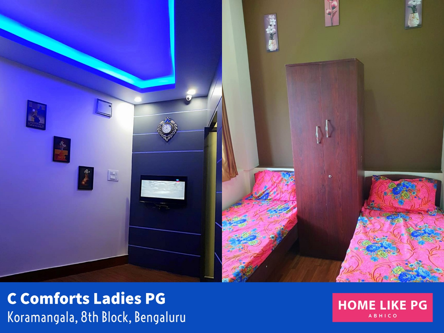 Home Like PG | C Comforts Ladies PG