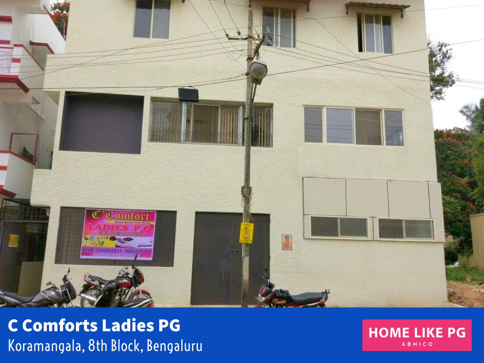 Home Like PG | C Comforts Ladies PG