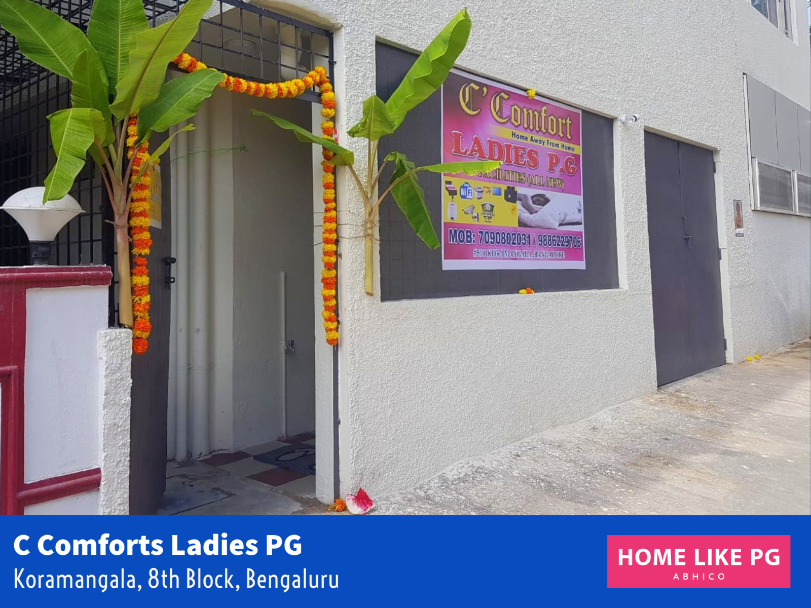 Home Like PG | C Comforts Ladies PG