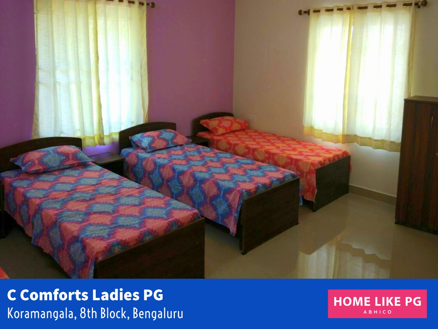 Home Like PG | C Comforts Ladies PG