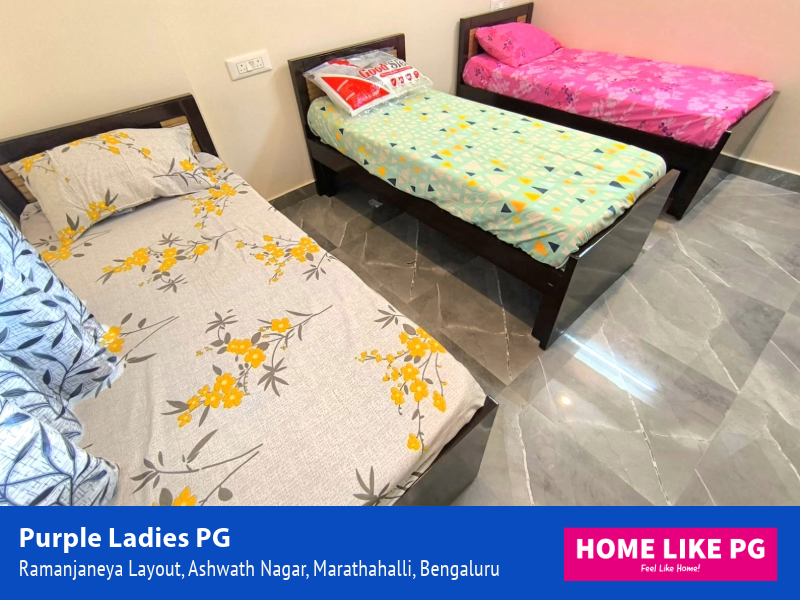 Home Like PG | Purple Ladies PG