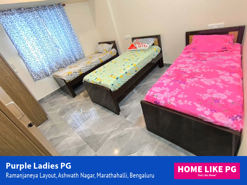 Home Like PG | Purple Ladies PG