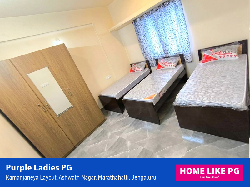 Home Like PG | Purple Ladies PG