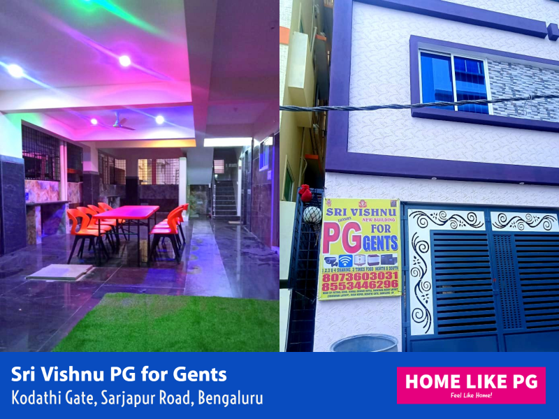 Home Like PG | Sri Vishnu PG for Gents
