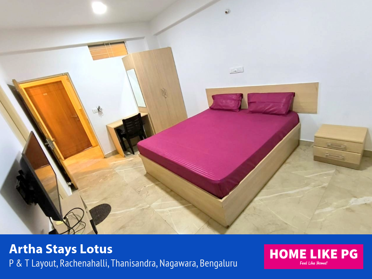 Home Like PG | Artha Stays Lotus