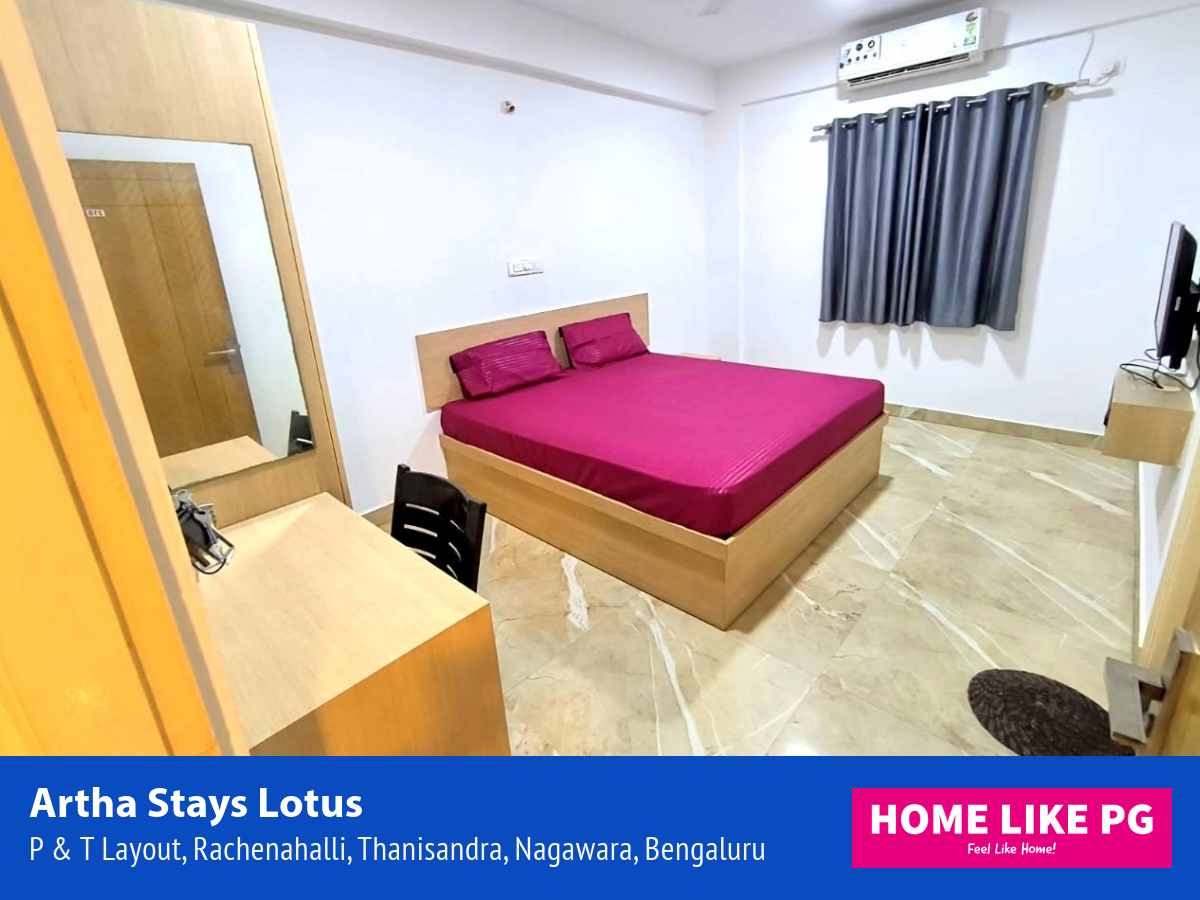Home Like PG | Artha Stays Lotus