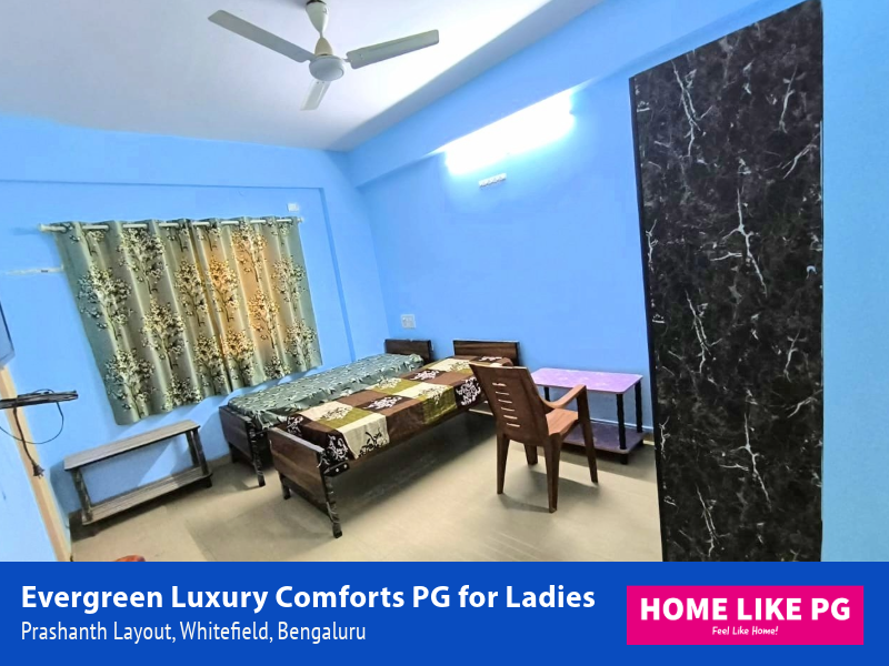 Home Like PG | Evergreen Luxury Comforts PG for Ladies
