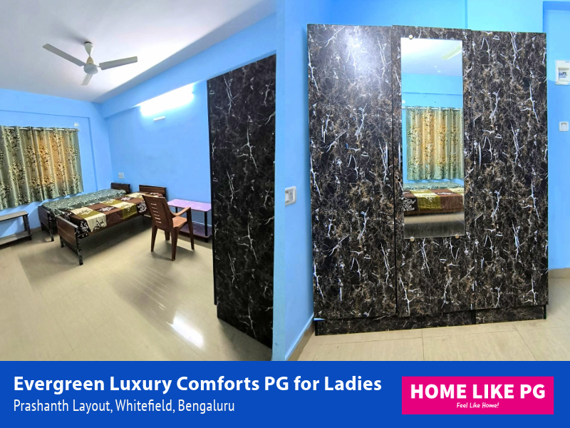 Home Like PG | Evergreen Luxury Comforts PG for Ladies