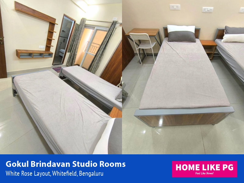 Home Like PG | Gokul Brindavan Studio Rooms