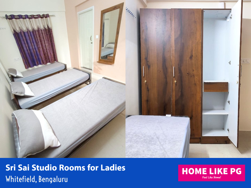 Home Like PG | Sri Sai Studio Rooms for Ladies