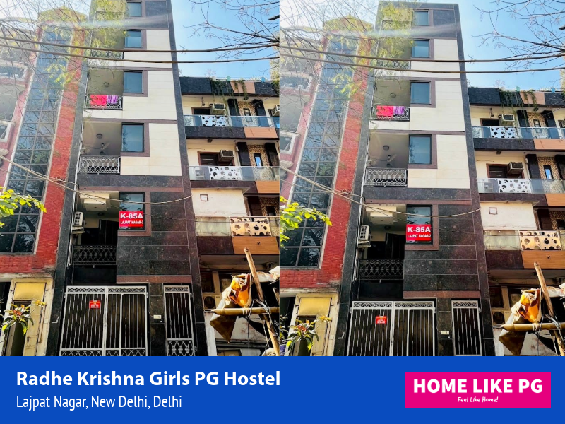 Home Like PG | Radhe Krishna Girls PG Hostel